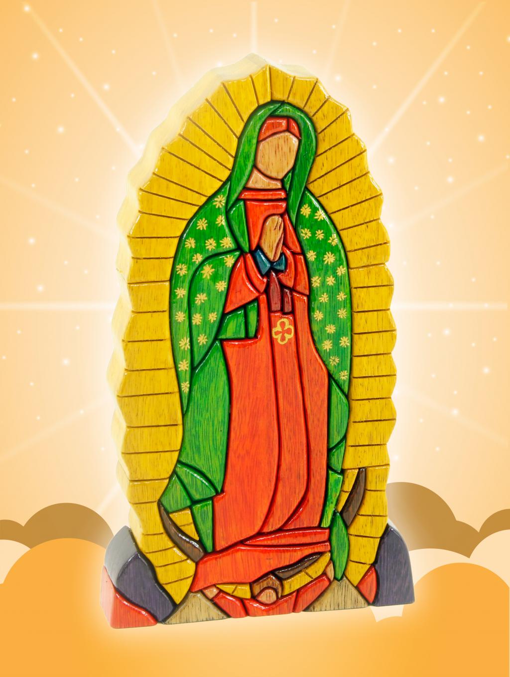 Lady of Guadalupe with starts